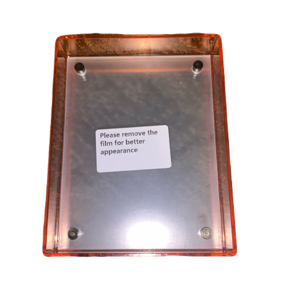 Orange Acrylic Picture Frame‎